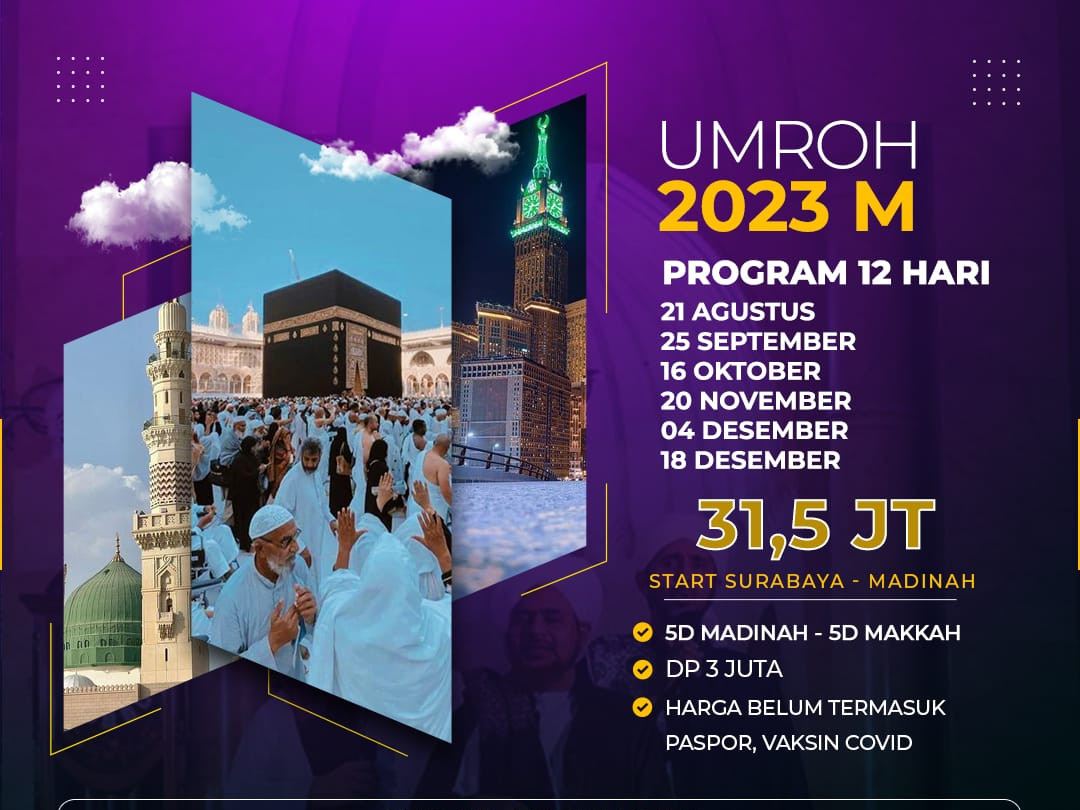 Umroh 12 Hari (Paket Hemat)