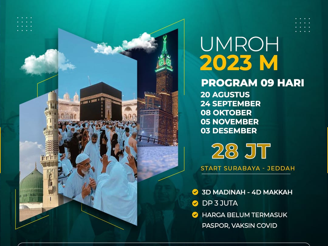 Umroh 09 Hari (Paket Hemat)
